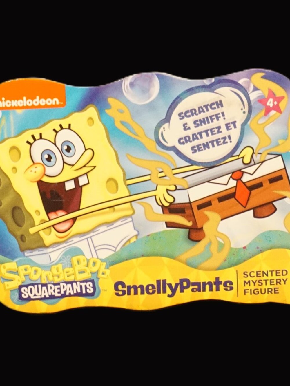 Sponge Bob Square Pants Smelly Pants Scented Mystery Figure